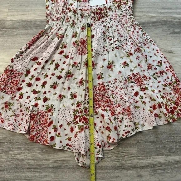 New! ZARA Floral Patchwork jumpsuit size large Zara romper